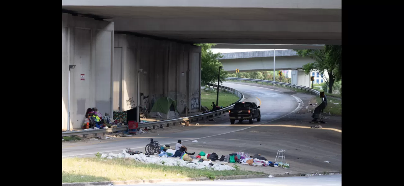 Atlanta clears homeless encampments due to bridge fires.