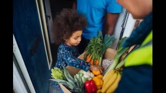 NC farmers & faith leaders provided 400+ boxes of produce to fight food insecurity.