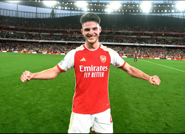 Moyes claims Rice will play big role in Arsenal-West Ham match.