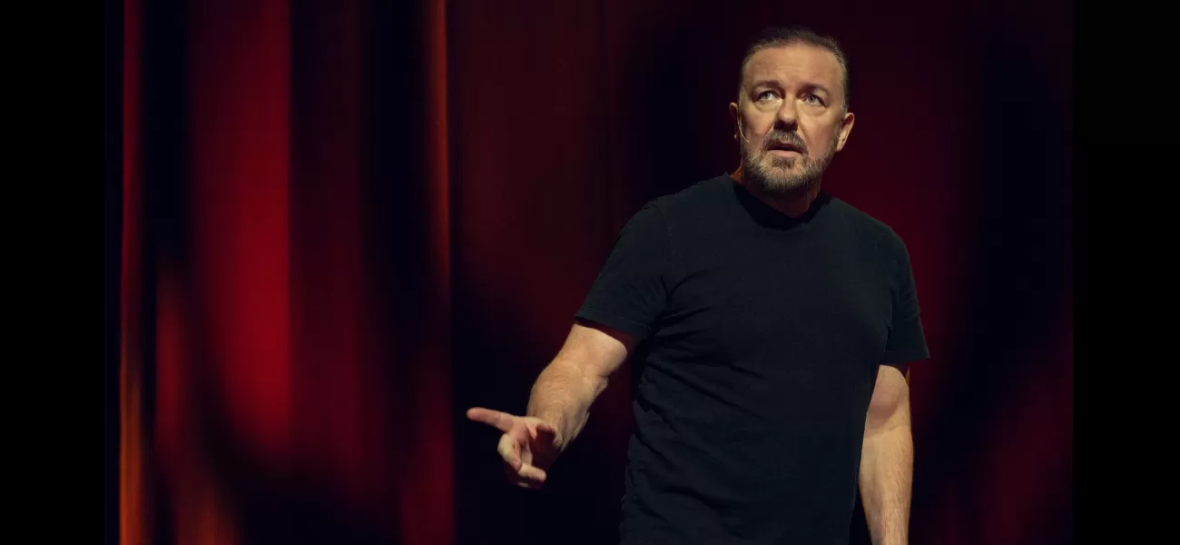 Ricky Gervais thanks those who criticized his Netflix special, leading to its success.