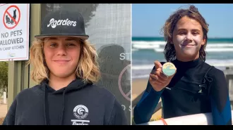 15-year-old talented surfer killed in shark attack, first picture released.