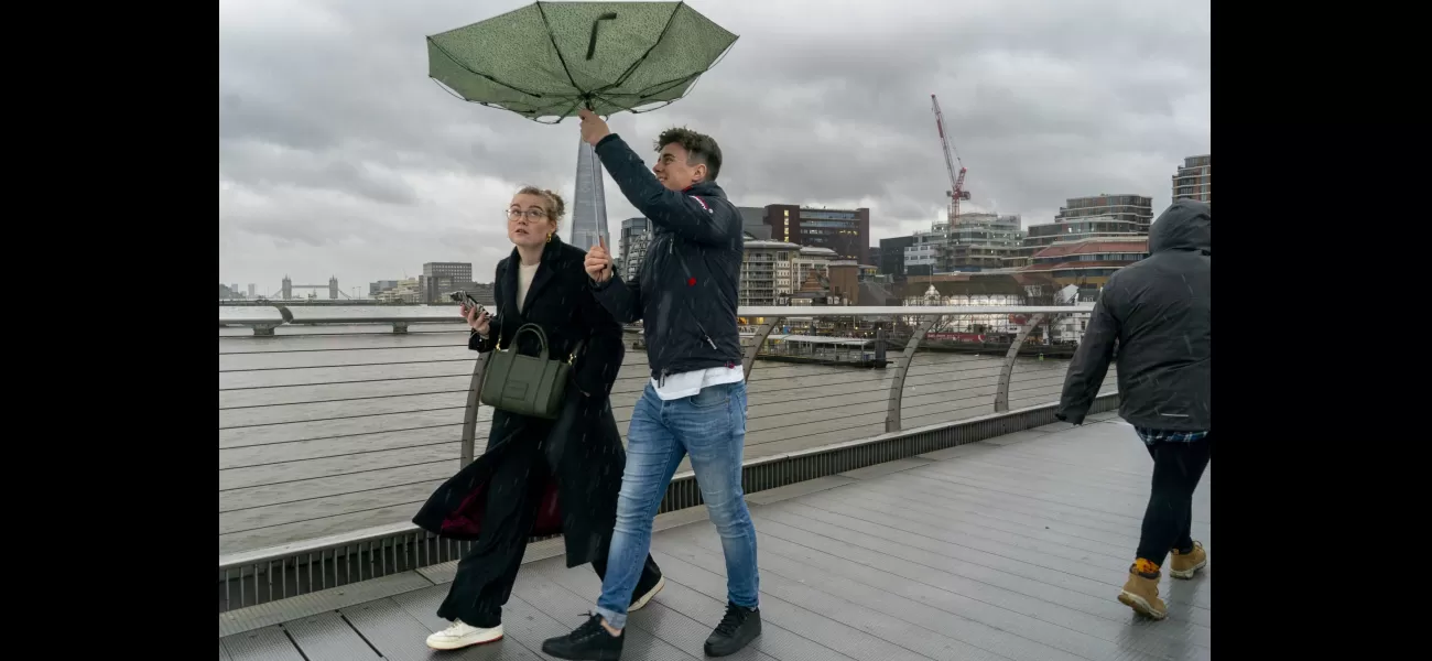 Storm Gerrit bringing rain & snow, seven weather warnings issued.