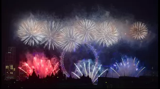 Watch London fireworks on TV to celebrate New Year's 2024!