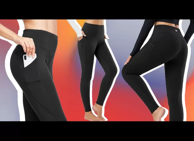 Stay cozy & chic in thermal leggings from Amazon for just £30 this winter!