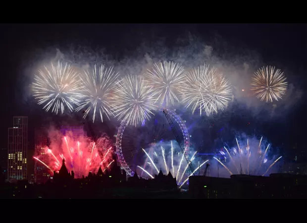Watch London fireworks on TV to celebrate New Year's 2024!
