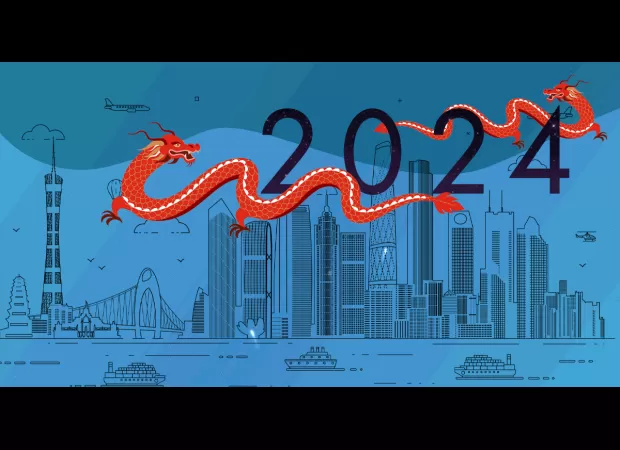 Chinese New Year 2024 falls on Feb 12th; it's based on the lunar calendar.
