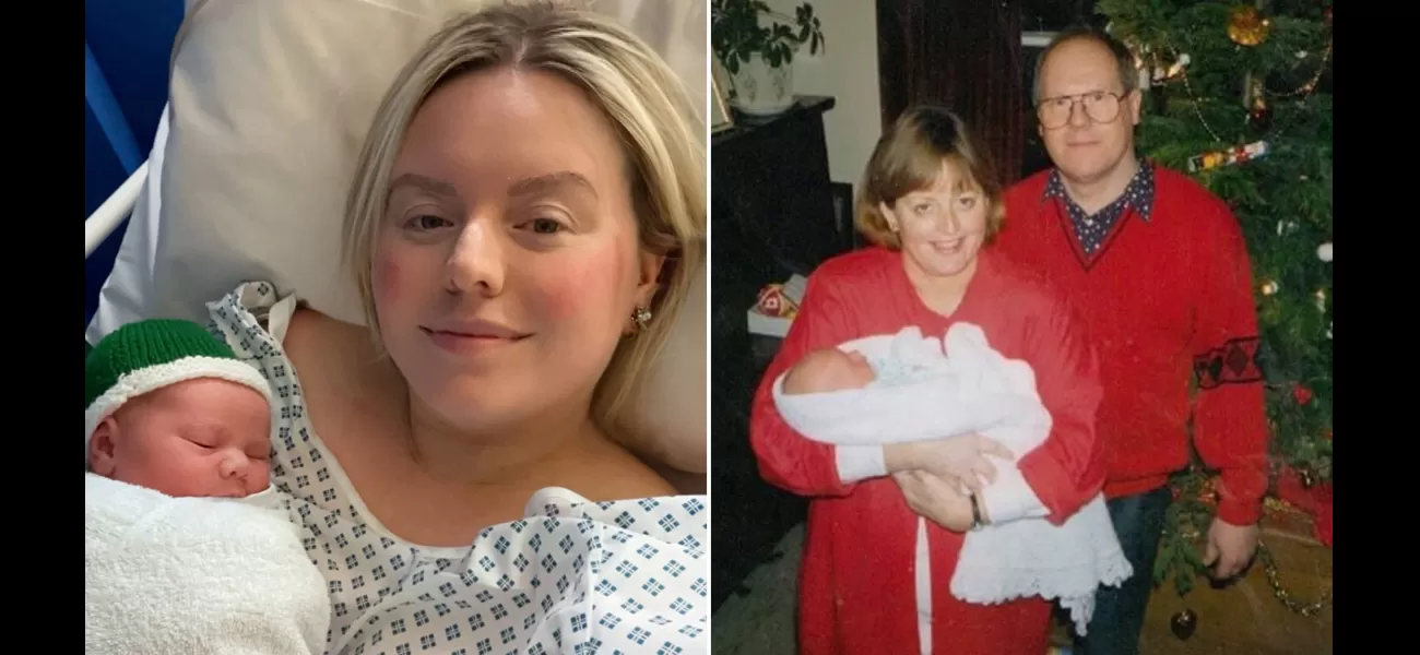 Mother gives birth to a baby 30 years to the day after her own birth on Christmas Day.