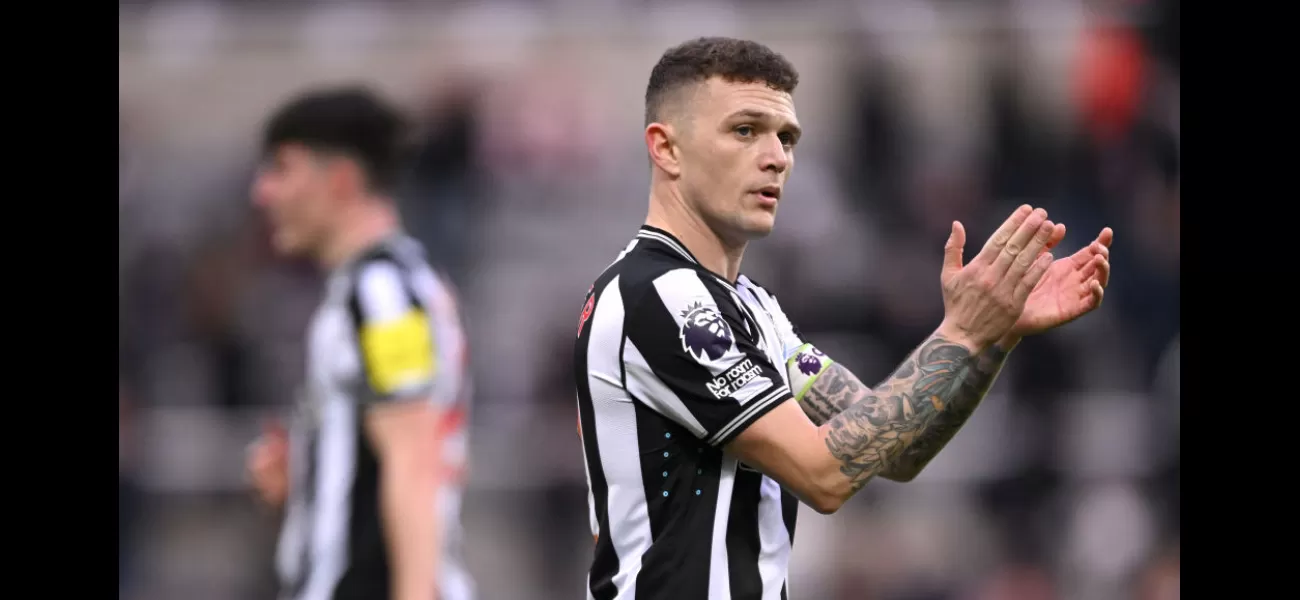 Eddie Howe explains why Trippier won't play against Liverpool.