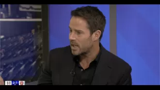 Jamie Redknapp criticized an Arsenal player for being a 