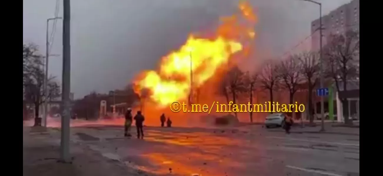 Putin launches a record amount of hypersonic missiles at targets in Ukraine.