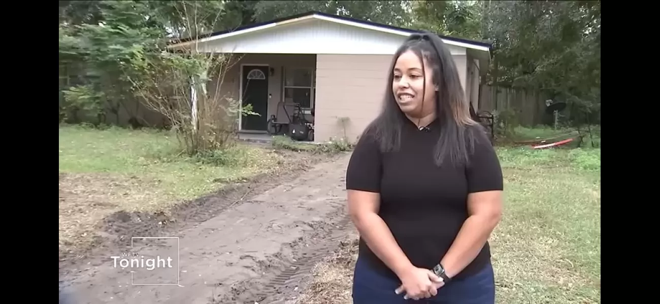 Woman returns to find her driveway gone, stolen by an unknown thief.