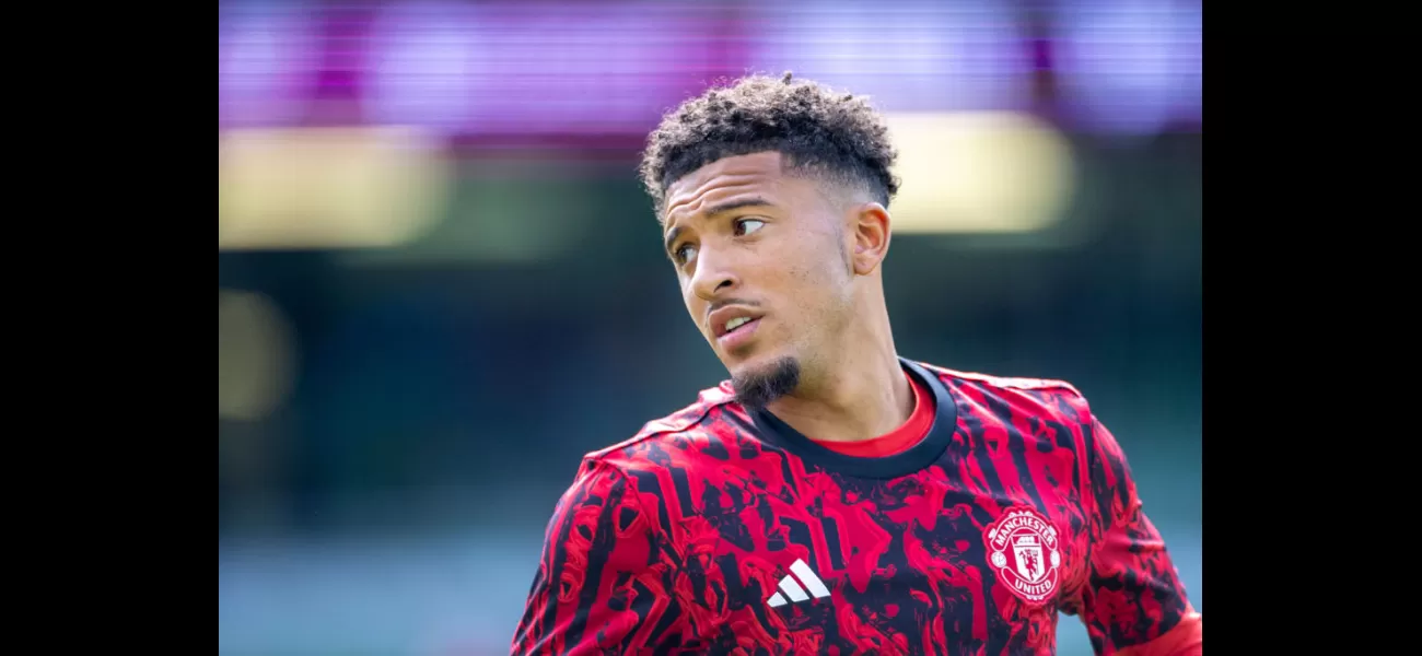 Man Utd negotiating a 6-month loan for Jadon Sancho from Borussia Dortmund.
