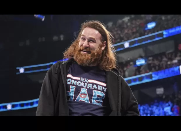 Sami Zayn got a gory head injury requiring 15 staples to close the wound.