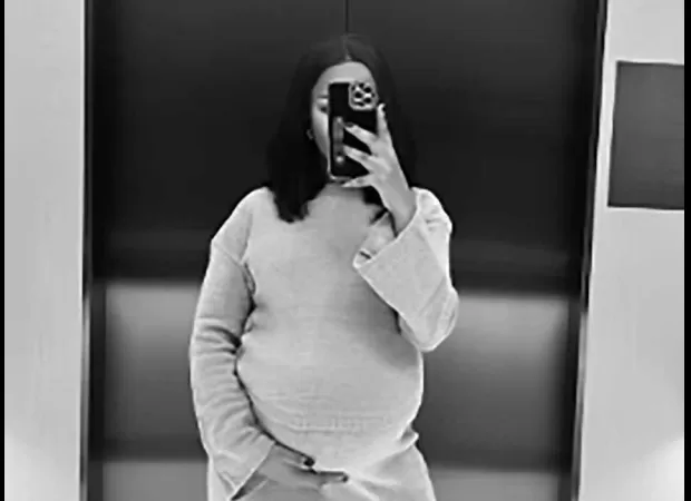 Love Island star expecting first child.