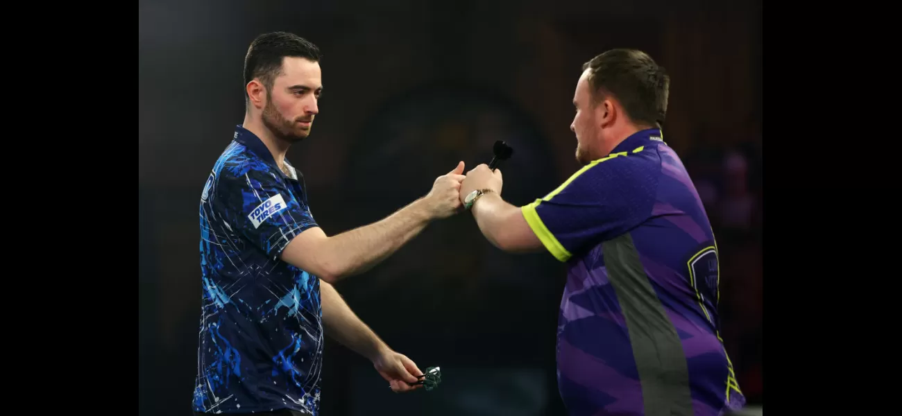 Luke Humphries predicted Luke Littler would be a great player and was thrilled when he won the World Darts Championship.
