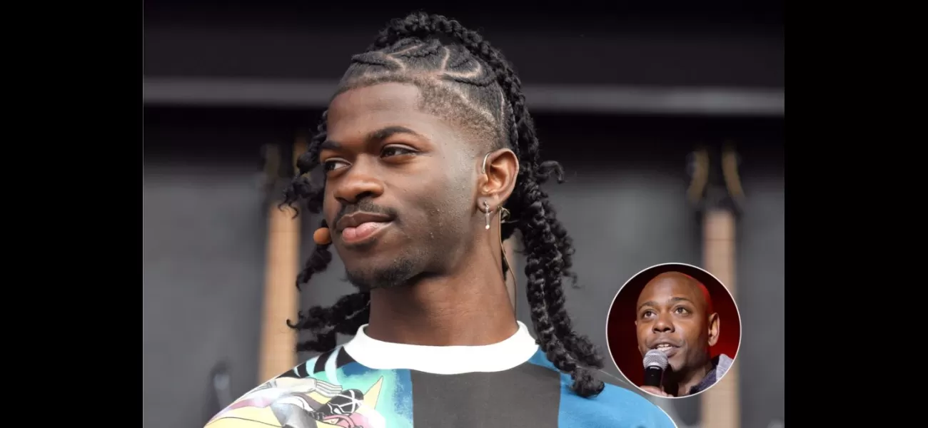 Lil Nas X jokingly responds to Dave Chappelle's joke, saying him and the devil have broken up.