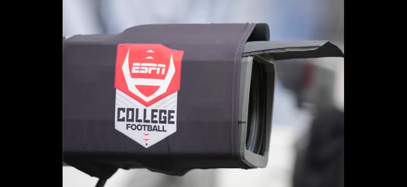 ESPN apologizes after camera captures woman showing her breast during broadcast.