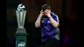Luke felt frustrated after his loss in the World Darts Championship final, expressing his annoyance.