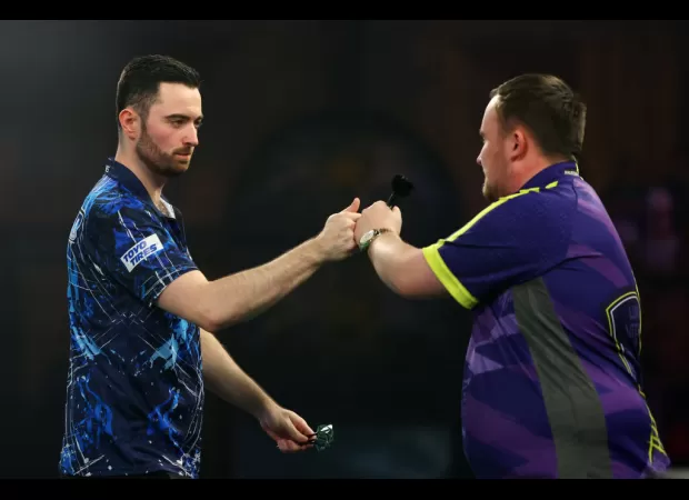 Luke Humphries predicted Luke Littler would be a great player and was thrilled when he won the World Darts Championship.