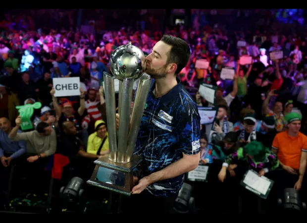 Luke Humphries beats Luke Littler in the World Darts Championship final, ending Littler's Cinderella story.