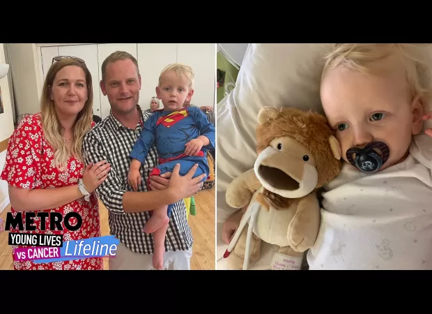 Our baby was diagnosed with cancer when he was just a newborn.