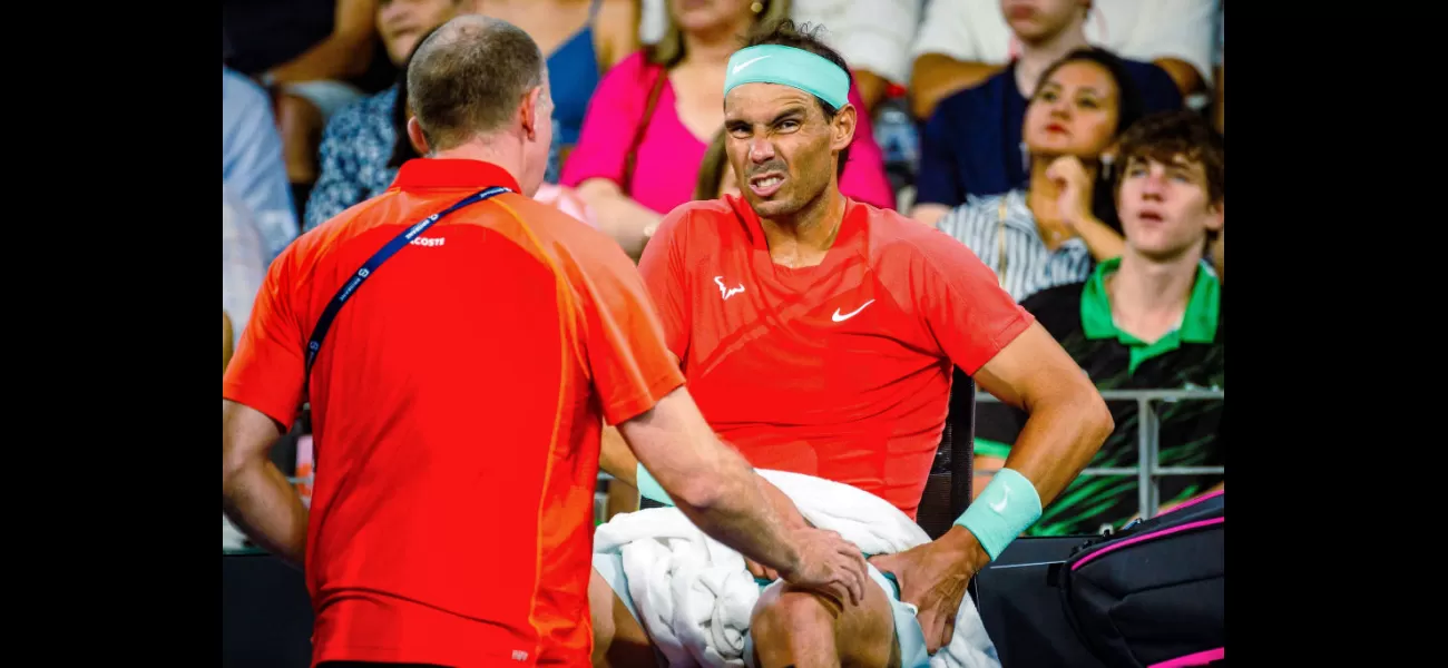 Rafael Nadal suffers injury scare ahead of Australian Open, causing concern in Brisbane.