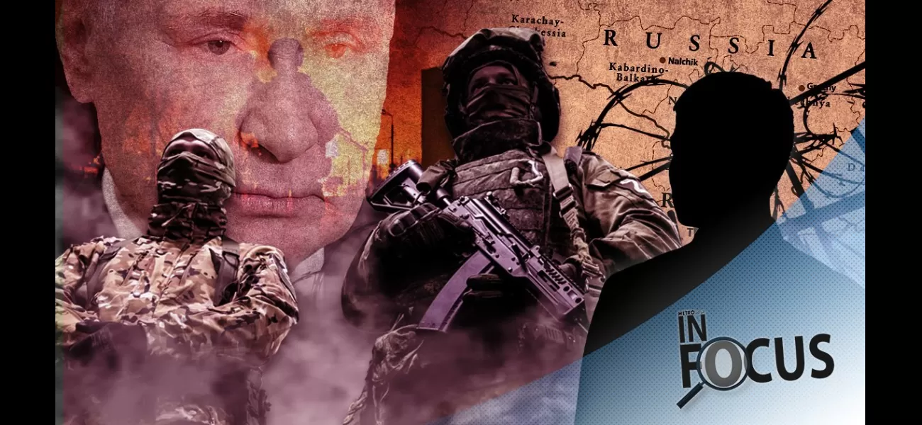 Russians risking their lives for safety from war, facing tremendous hardship.