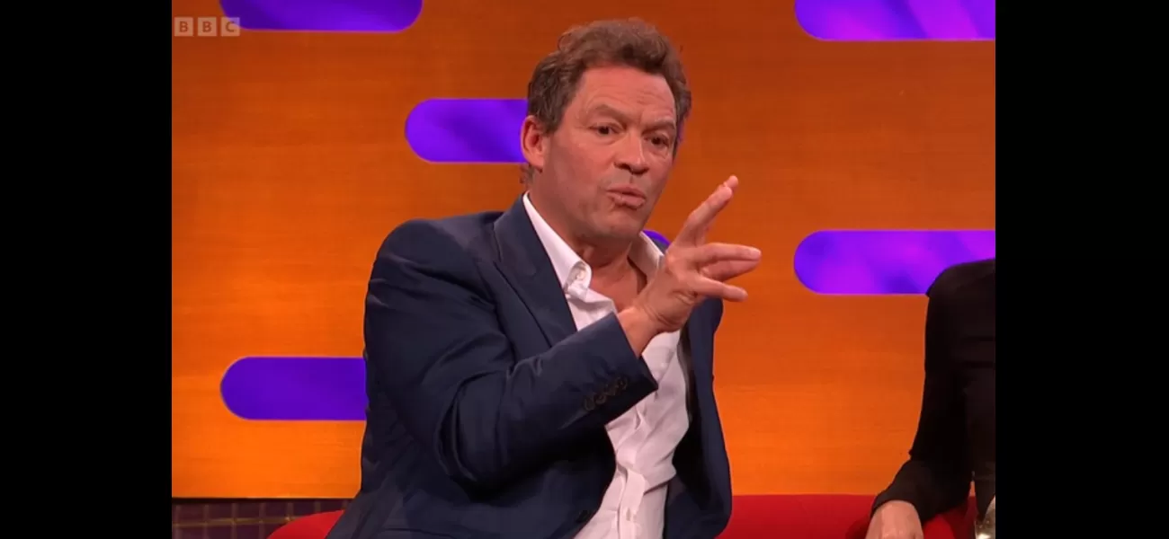 Dominic West hosted a kids party to get rid of a 