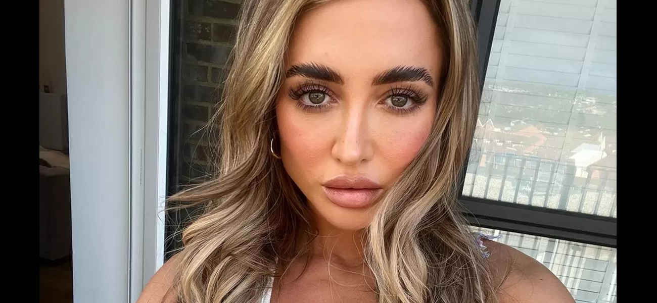 Georgia Harrison speaks out in note, expressing her feelings to the universe after reports of Stephen Bear's release.