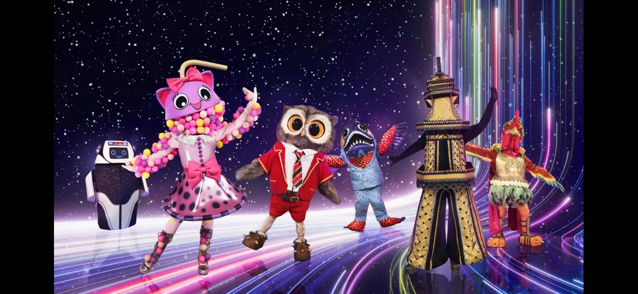 Chicken Caesar revealed as TV icon on The Masked Singer.