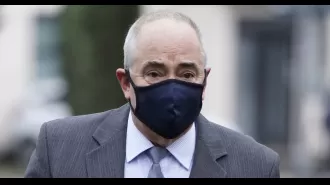 Former cop confesses to improper behavior during strip searches.