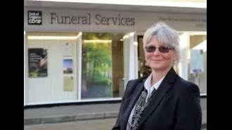 Female undertaker tragically killed by accident at funeral home.