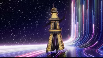 The Masked Singer's Eiffel Tower: clues and theories about who it could be.