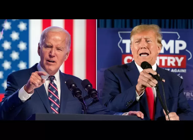 Trump mocks Biden's speech, ignoring the anniversary of the Jan. 6 riot.
