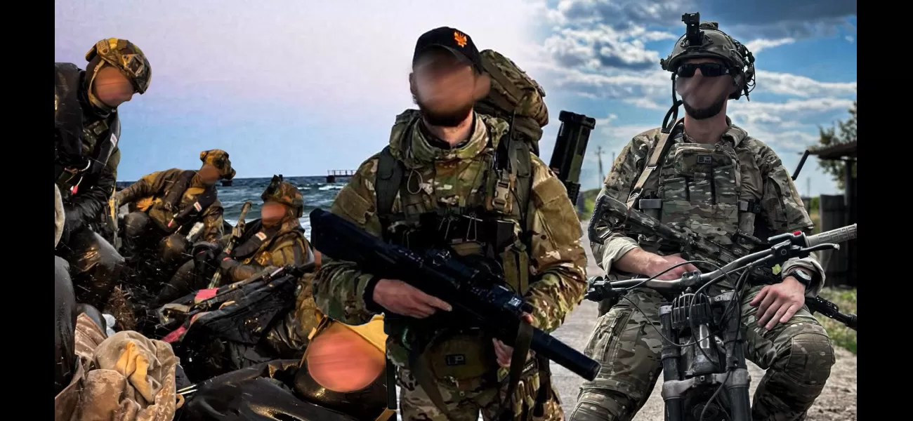 Ukrainian covert forces carry out brave missions while being watched by Russian forces.