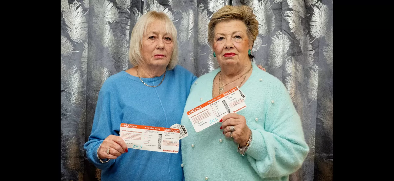 Disabled pensioners angry after being sent to wrong Spanish island on their holiday.