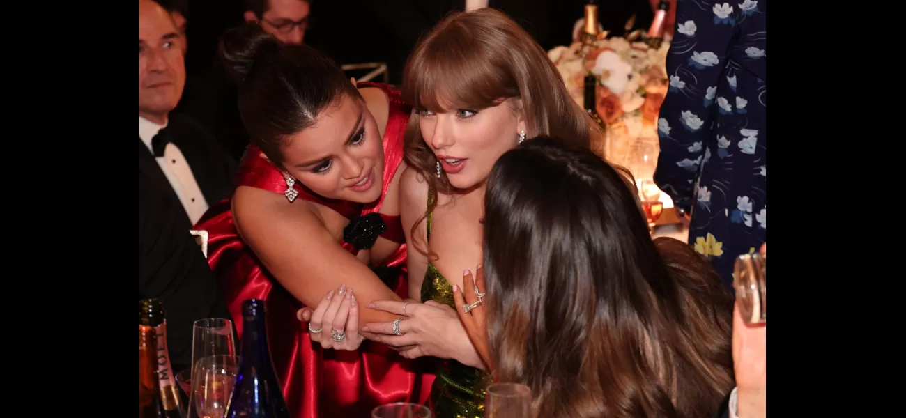 Selena and Taylor had an intense convo, sparking speculation of drama at the Golden Globes.