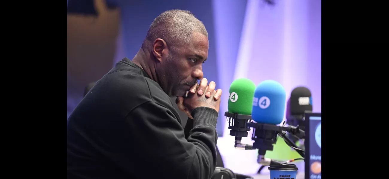 Idris Elba leads powerful protest to demand action against knife crime outside Parliament.