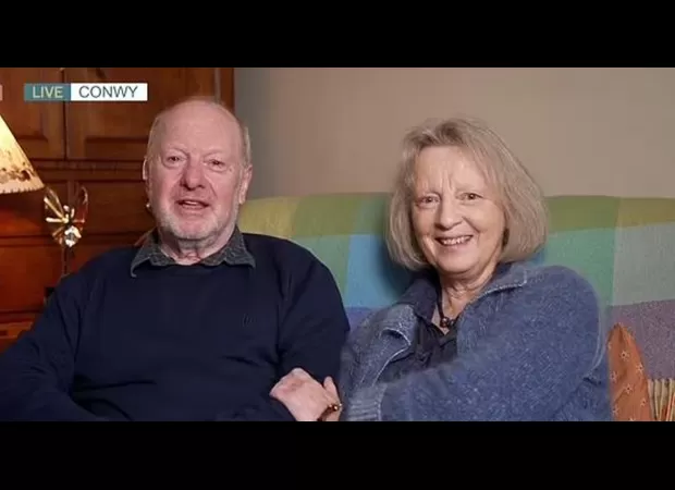 Mr Bates receives an unexpected, emotional surprise from Richard Branson after facing the Post Office scandal.