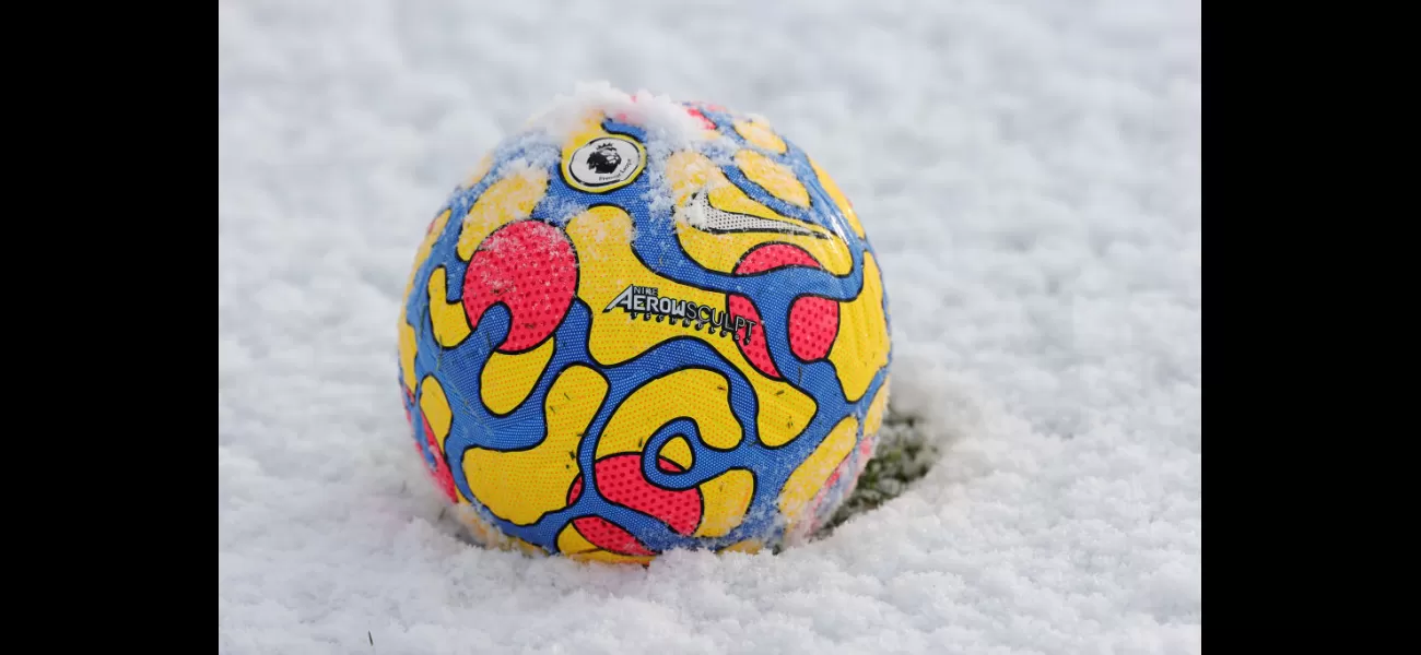 Why is the Premier League schedule limited to five games this weekend?