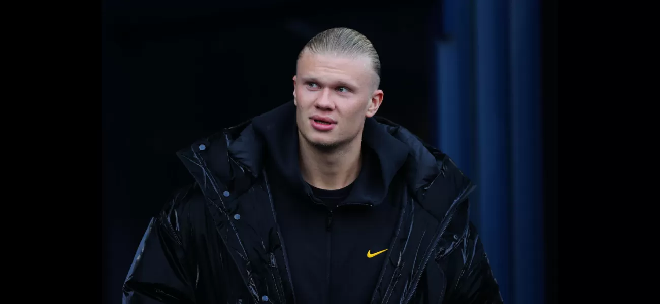 Guardiola shares expected return date for injured Manchester City player Haaland.