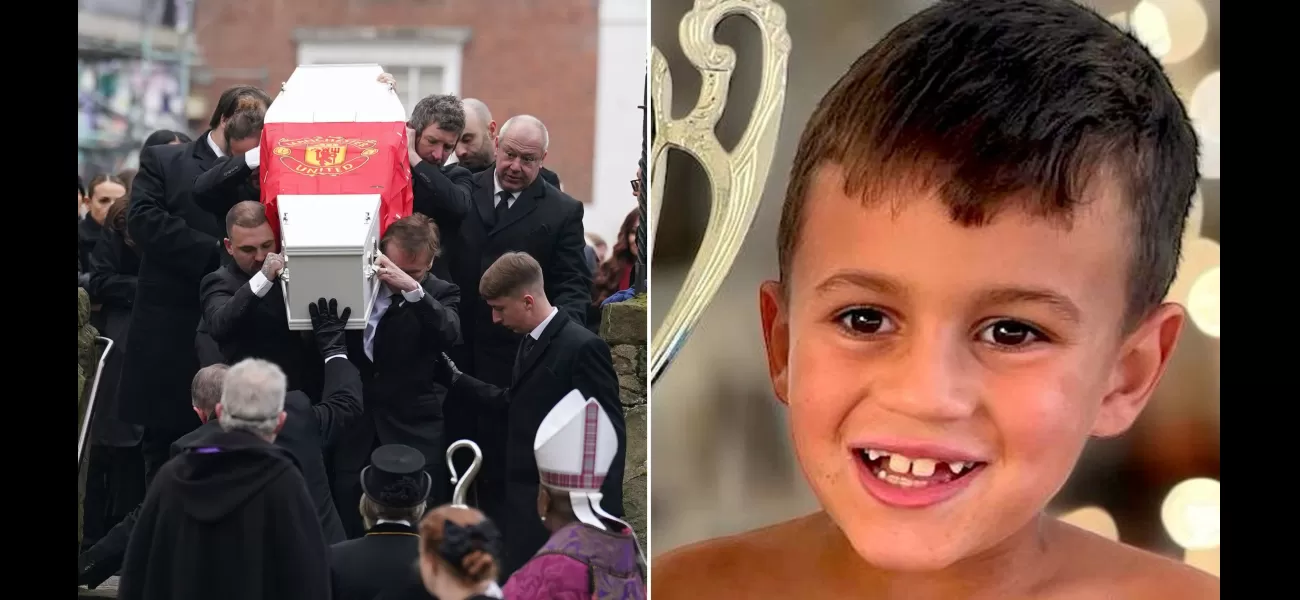 A 7-year-old boy's burial in his beloved churchyard was allowed by King Charles.