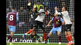 Kompany angry with VAR as Burnley let in disputed late goal vs Luton.