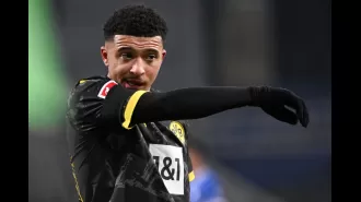 A fan heckled Jadon Sancho upon his return to Dortmund, calling him a lazy person.