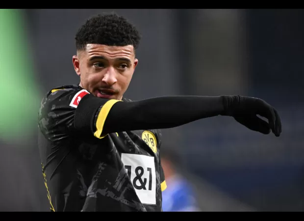 A fan heckled Jadon Sancho upon his return to Dortmund, calling him a lazy person.