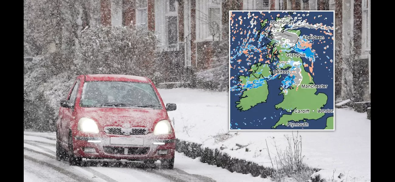 UK could see more snow with temperatures dropping to -5°C, according to the Met Office.
