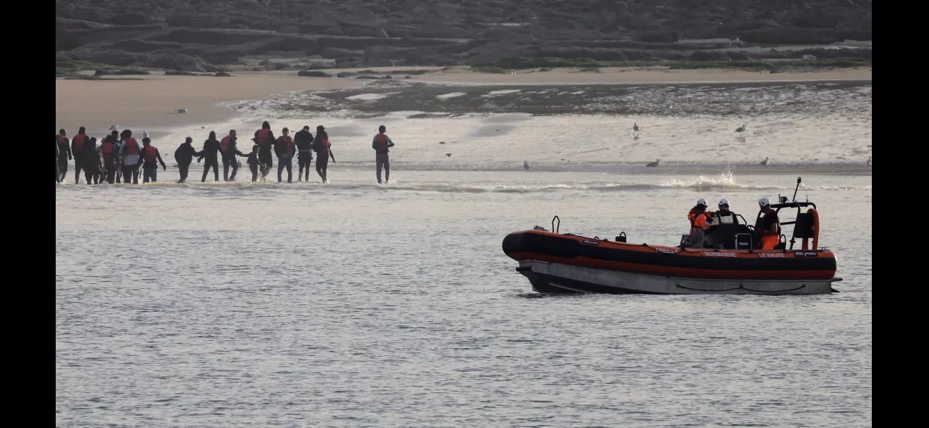 Four people died in a boat accident while attempting to reach the UK as migrants.