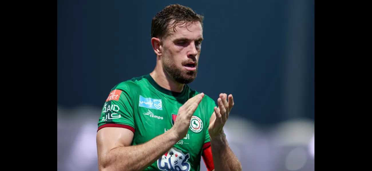 Henderson's plans to leave Saudi Arabia for Ajax or Juventus have been foiled, and he will remain there.