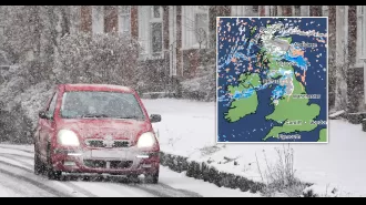 UK could see more snow with temperatures dropping to -5°C, according to the Met Office.
