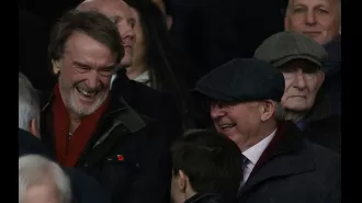 Man Utd and Tottenham draw 2-2 at Old Trafford, with Sir Jim Ratcliffe in attendance.